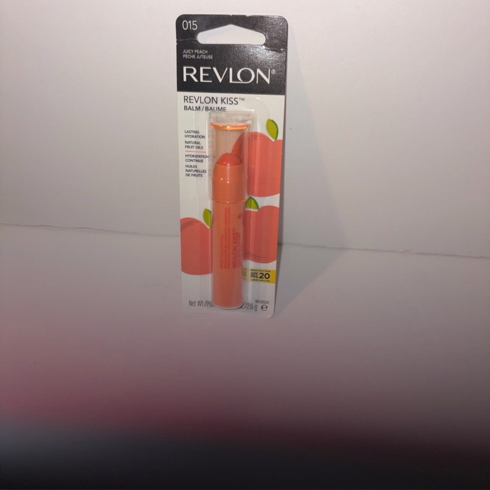 Revlon Kiss Balm 015 Juicy Peach Lip Balm SPF 20 Orange